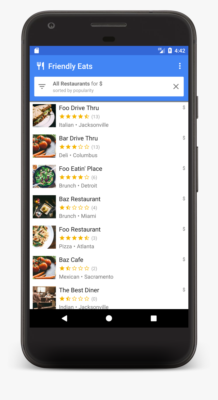 Android Listview With Firestore, HD Png Download, Free Download