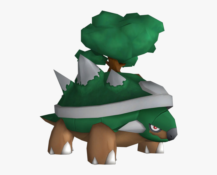 Transparent Torterra Png - Pokemon Torterra 3d Model, Png Download, Free Download