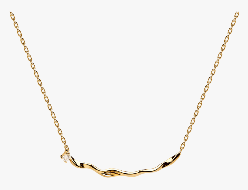 Gold Interstellar Star Drop Necklace, HD Png Download, Free Download