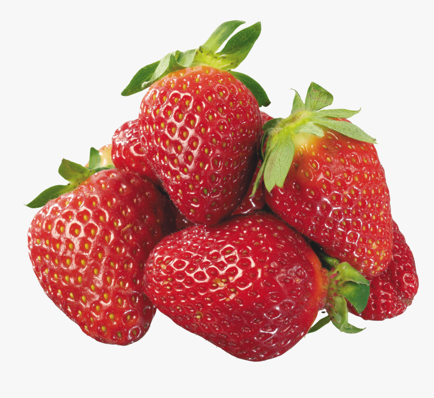 Group Of Strawberries - Imagens De Frutas Em Png, Transparent Png, Free Download