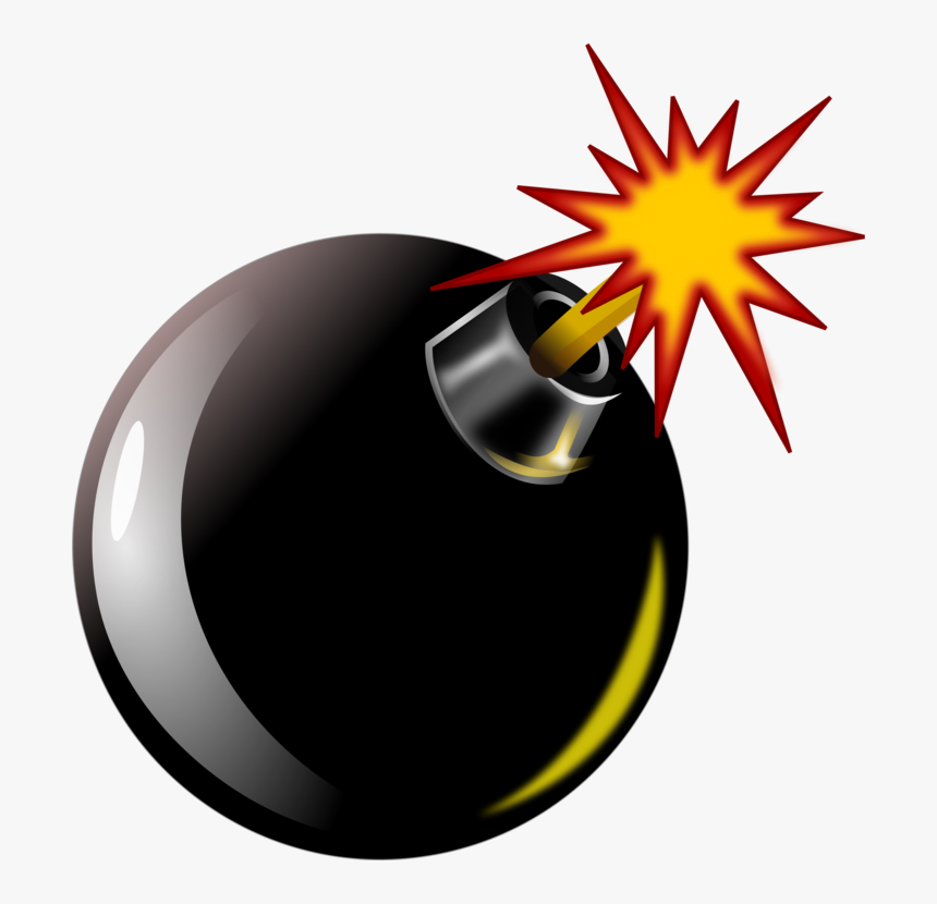 Yellow,bomb,time Bomb - Transparent Background Bomb Png, Png Download, Free Download