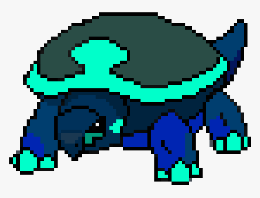 Front And Back Sprites For Shiny Corrupted Torterra
type - Torterra Black And White Sprite, HD Png Download, Free Download