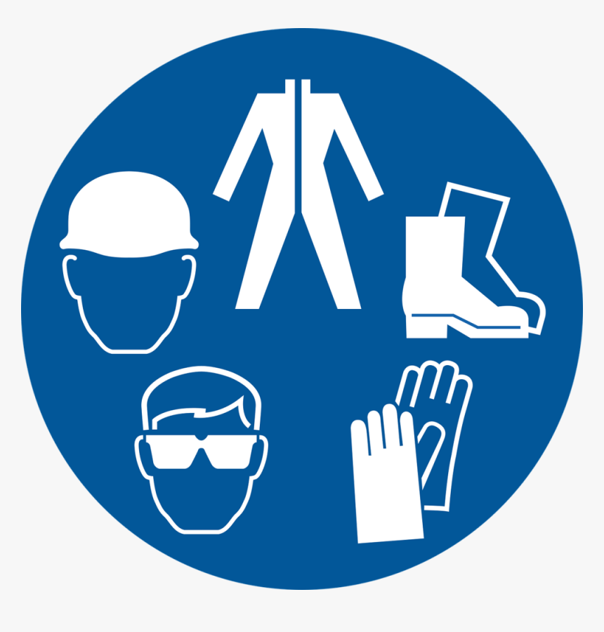 Head, Eye And Face Protection, Coveralls, Gloves, Footwear - Prevention Of Occupational Hazards, HD Png Download, Free Download