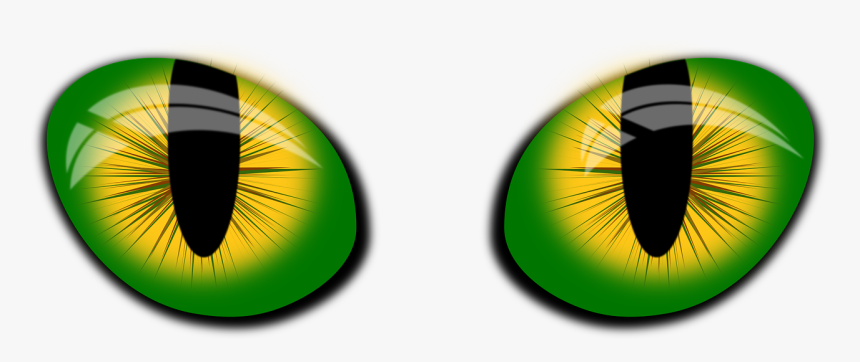 Green Cat Eyes Png, Transparent Png, Free Download