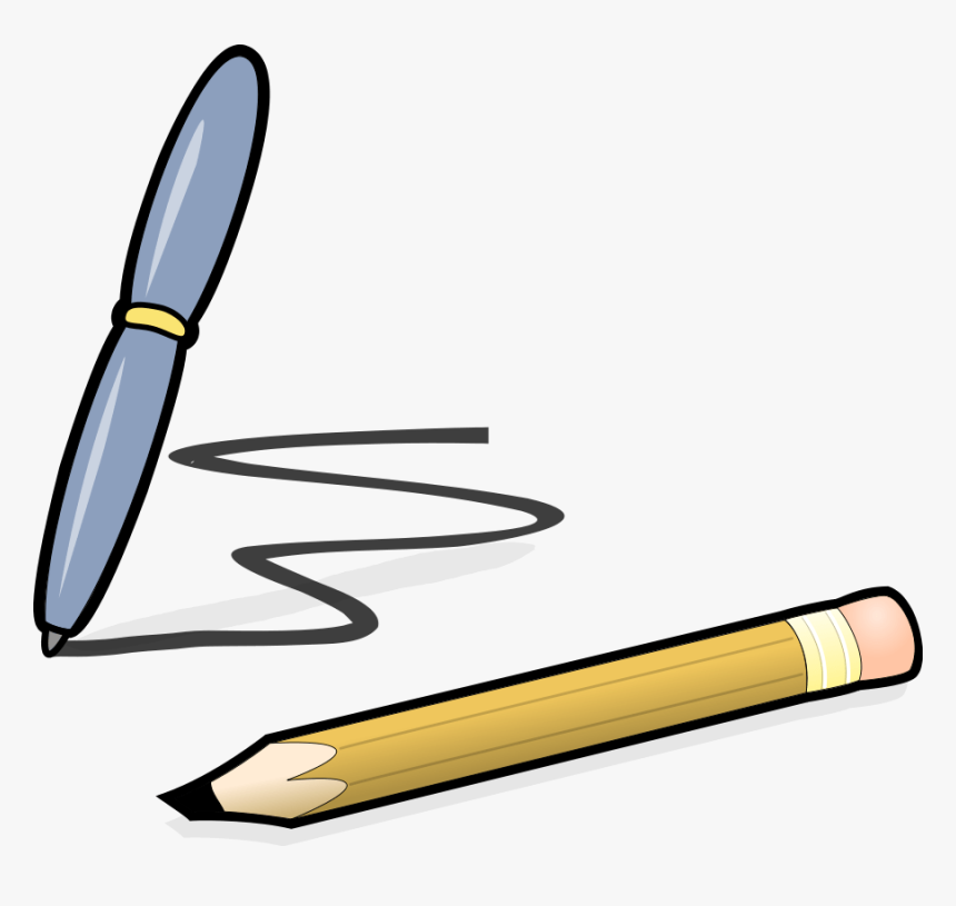 Thumb Image - Pencil And A Pen, HD Png Download, Free Download