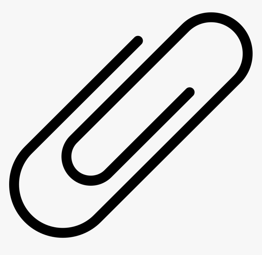 Paper Clip Icon Svg, HD Png Download, Free Download