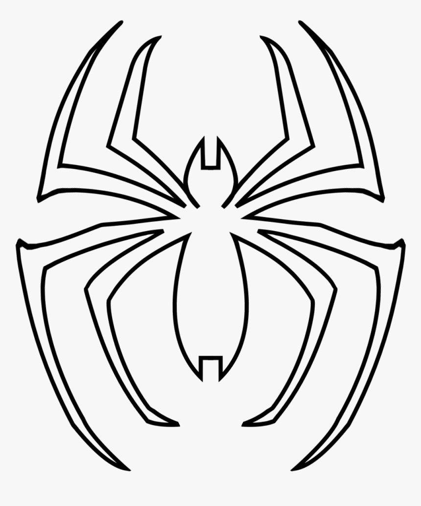 Spider Man Logo Coloring Pages Spider Man Logo Coloring Pages