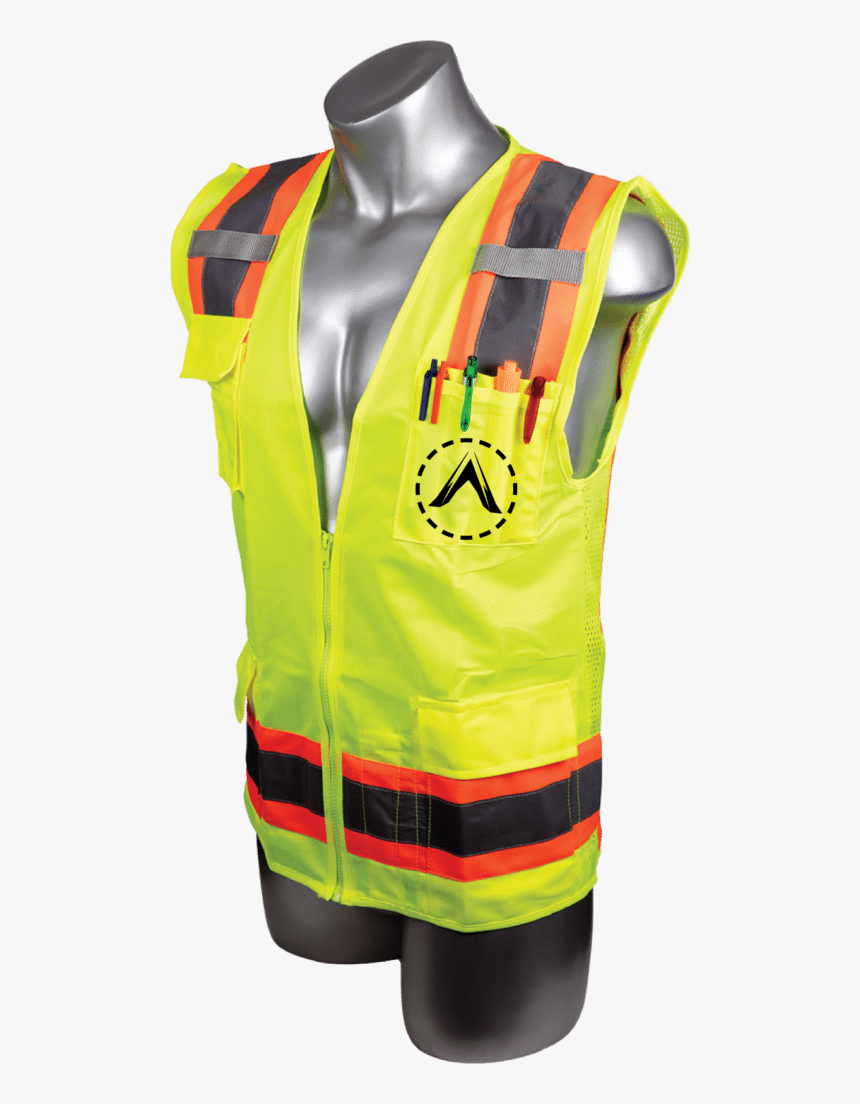 Custom Printed High Visibility Yellow Field Vest - Vest, HD Png Download, Free Download