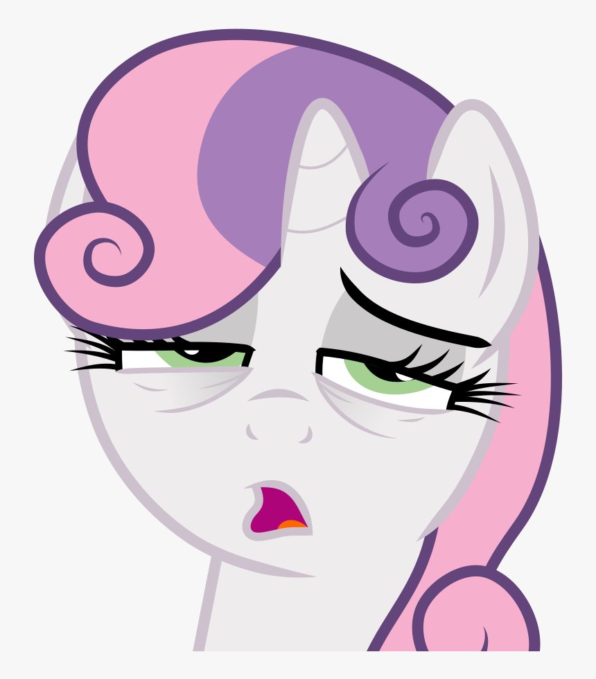 Transparent Makeup Artist Clipart - Sweetie Belle Tired, HD Png Download, Free Download