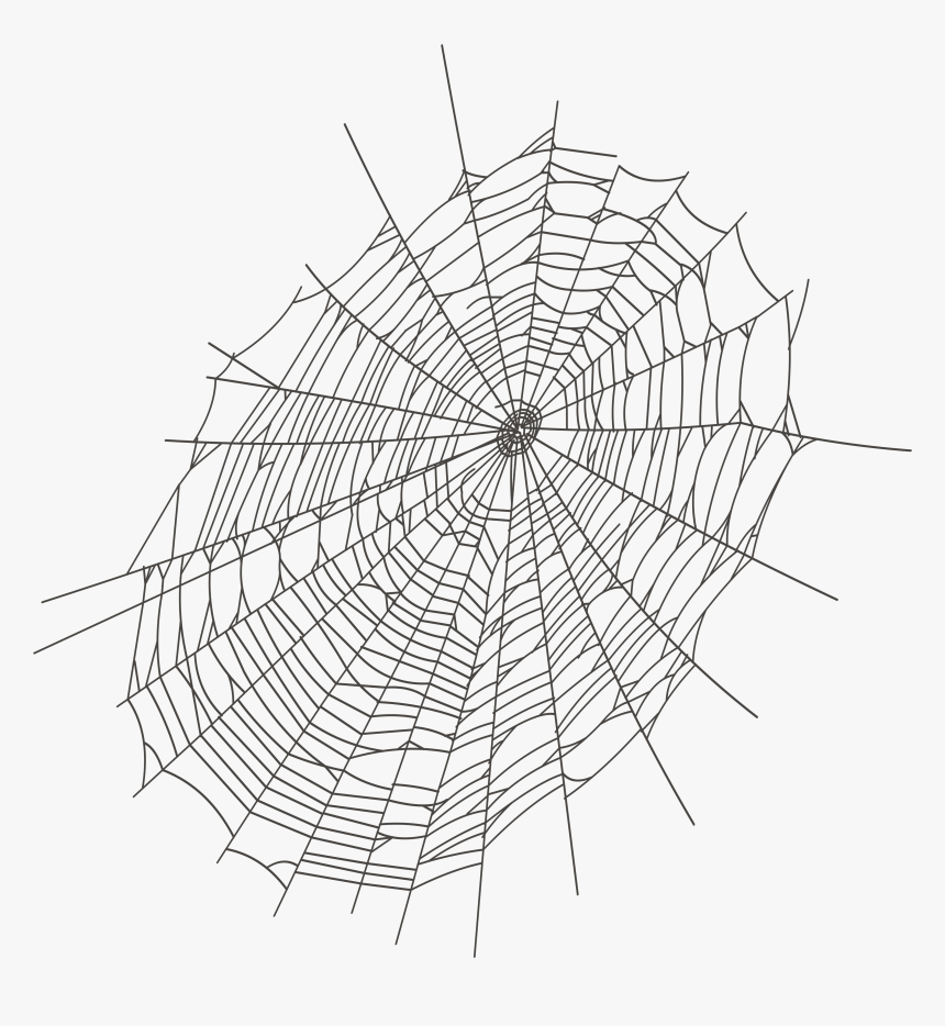 Halloween Large Spider Web Png Clipart - Transparent Background Spider Web Png, Png Download, Free Download