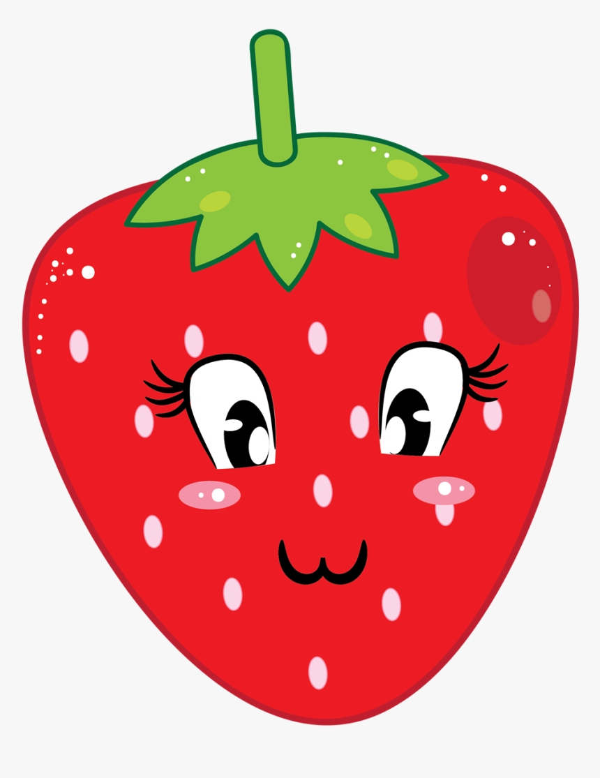 Banner Royalty Free Download Strawberry Many Interesting - Cute Strawberry Png, Transparent Png, Free Download