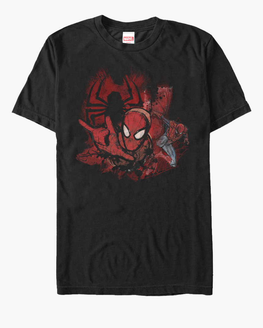 Painting Collage Spider Man T Shirt - Dillinger Escape Plan Calculating Infinity Last Fm, HD Png Download, Free Download