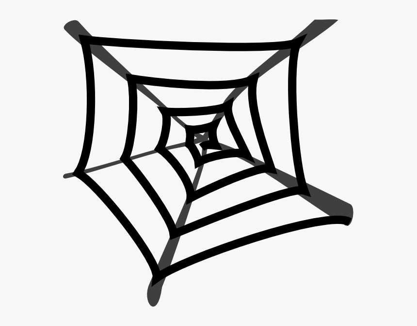 Clip Art Free Web Download Clip - Transparent Cartoon Spider Web, HD Png Download, Free Download