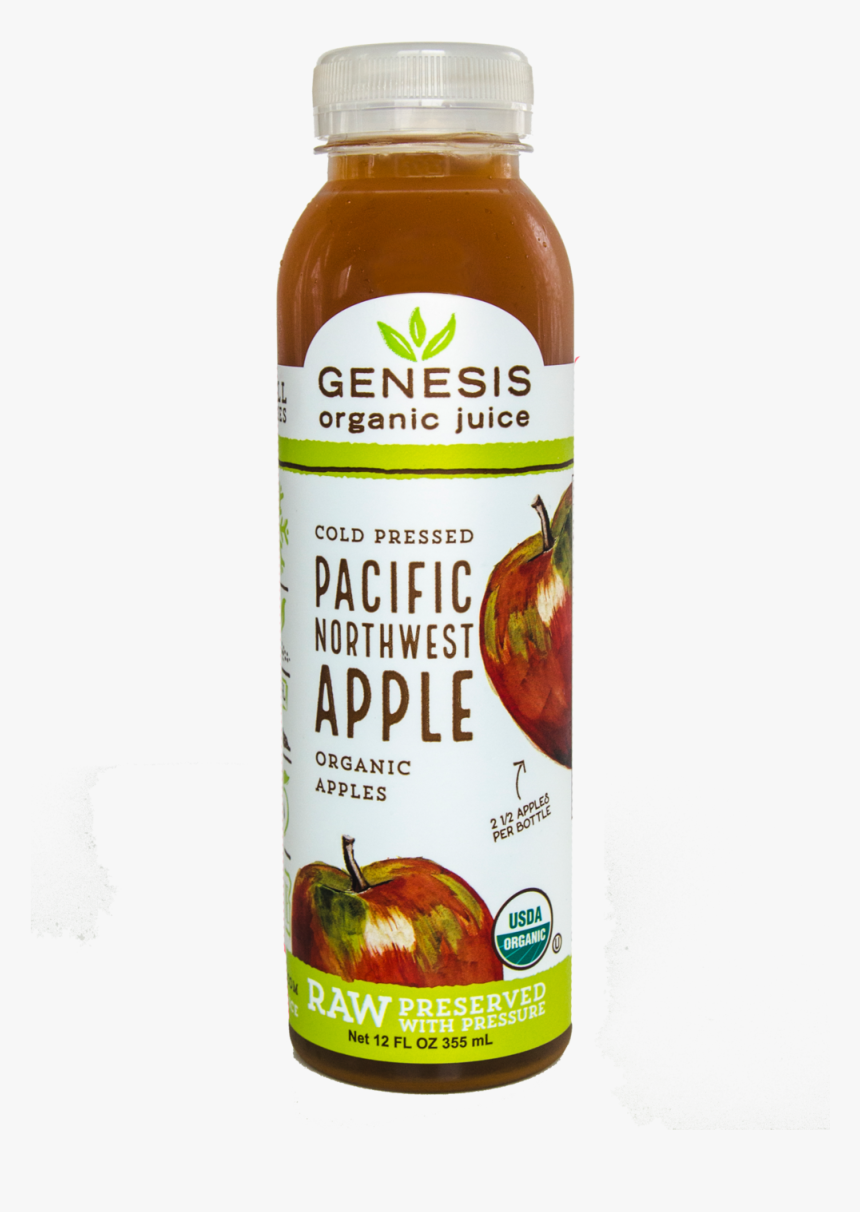 Pnwapple - Genesis Juice Apple Organic, HD Png Download, Free Download