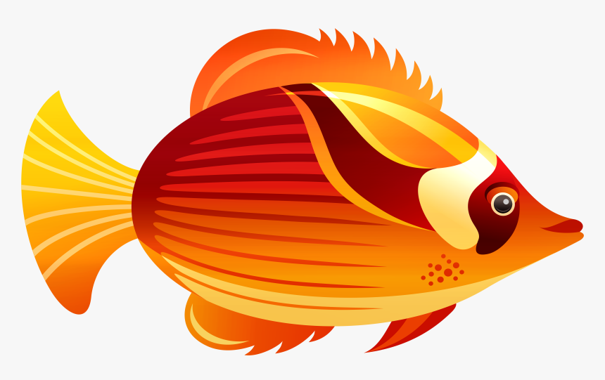 Clip Art Portable Network Graphics Image Gif Euclidean - Transparent Background Orange Fish Clipart, HD Png Download, Free Download