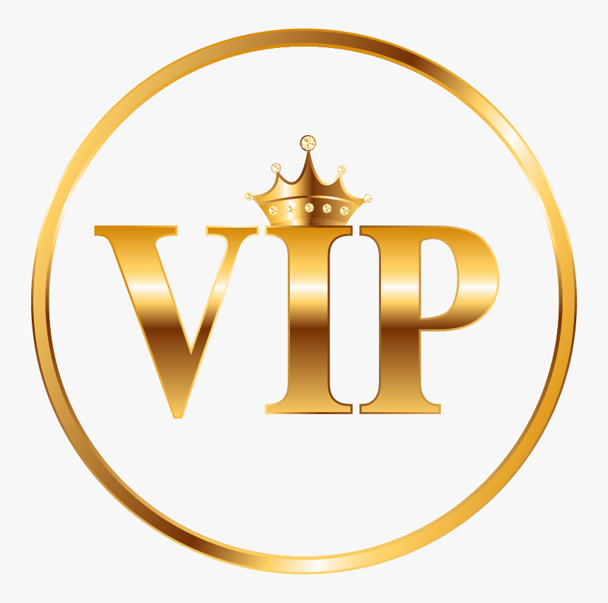 Gold Vip Logo Png, Transparent Png - kindpng