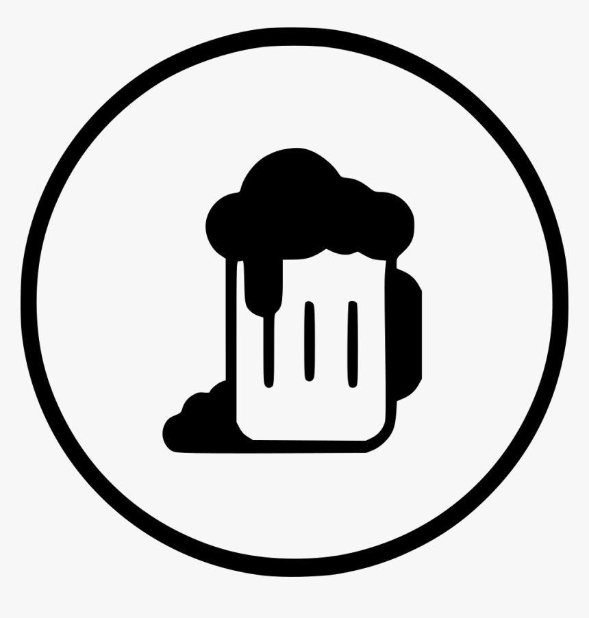 Transparent Beer Cheers Clipart Black And White - Drink Icon Beer Png, Png Download, Free Download