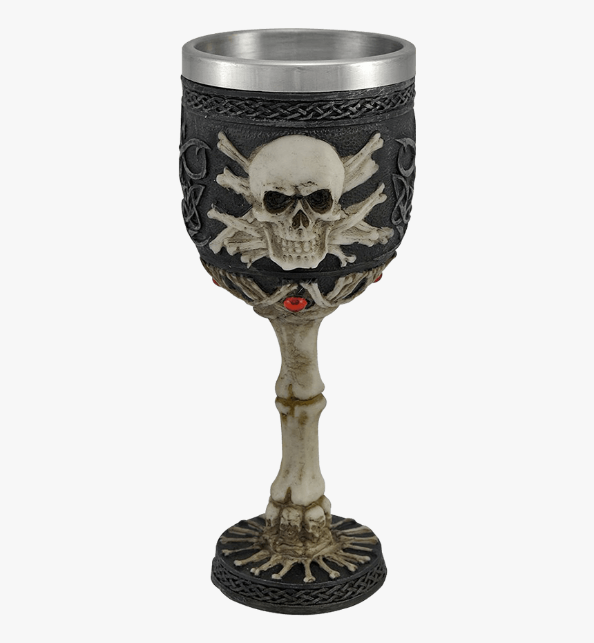 Tribal Skull Gothic Goblet - Copa De Craneo, HD Png Download, Free Download