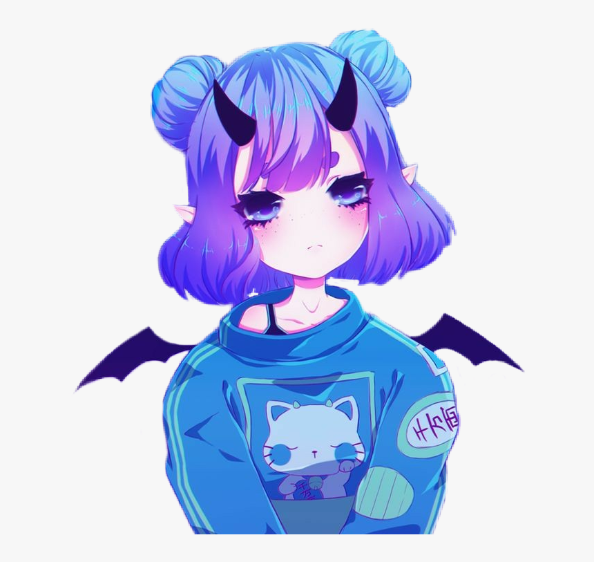 Transparent Anime Demon Png Roblox Royale High Characters Png Download Kindpng - demon horns roblox id