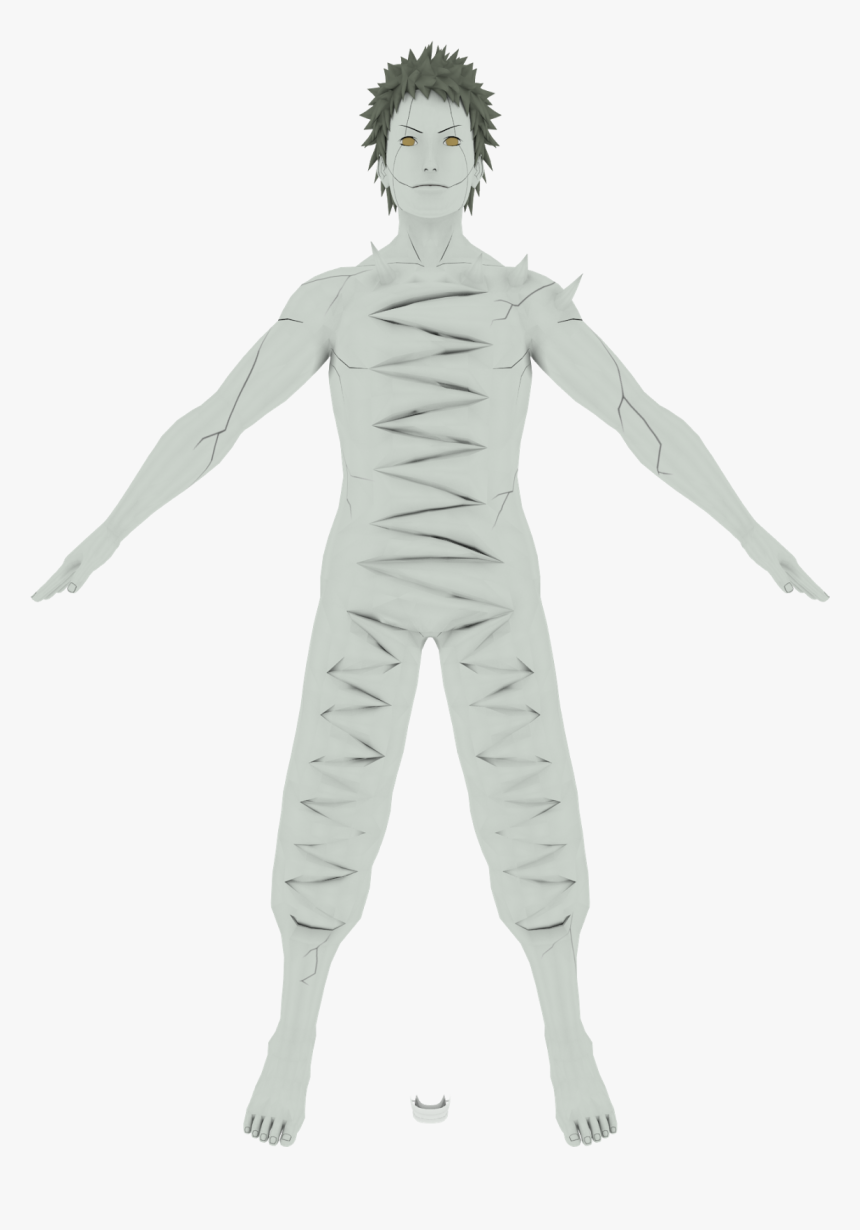 Transparent Zetsu Png - White Zetsu Full Body, Png Download, Free Download