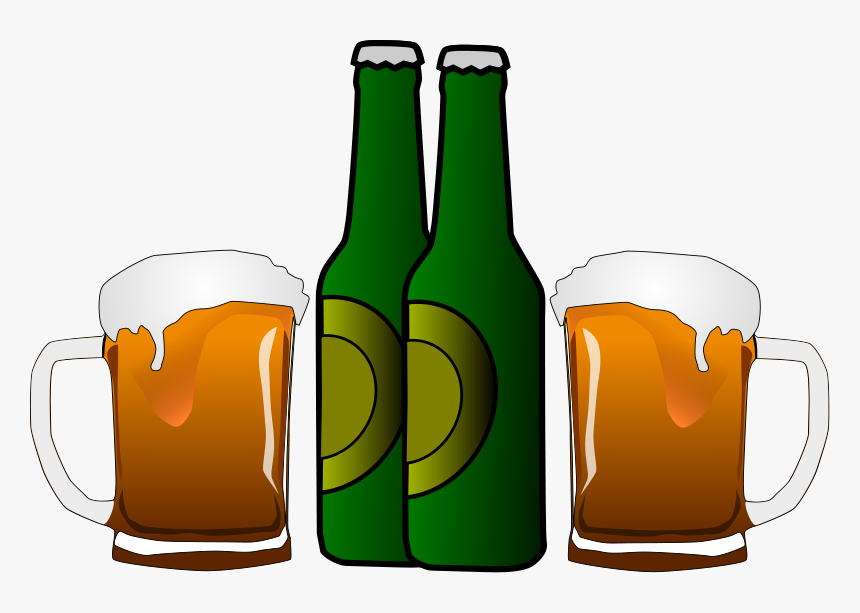 Beer Distilled Beverage Alcoholic Drink Clip Art - Alcohol Clipart, HD Png Download, Free Download