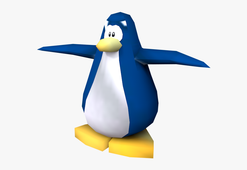 Club Penguin Png - Club Penguin 3d Model, Transparent Png, Free Download