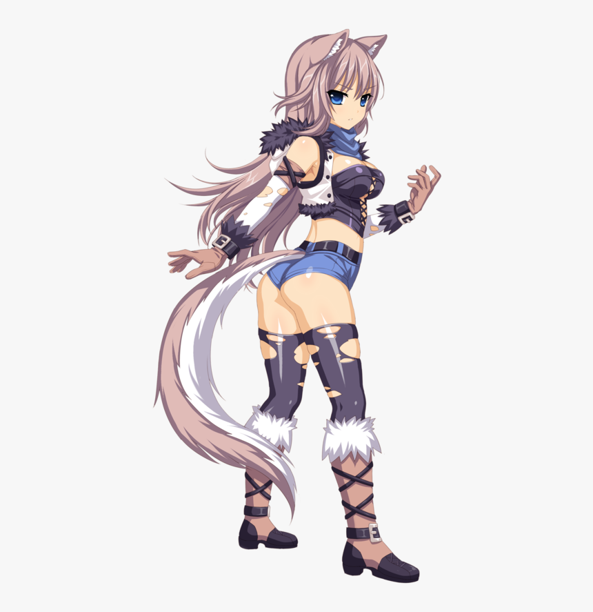 Anime Demon Master Chris , Png Download - Demon Anime Wolf Girl, Transparent Png, Free Download