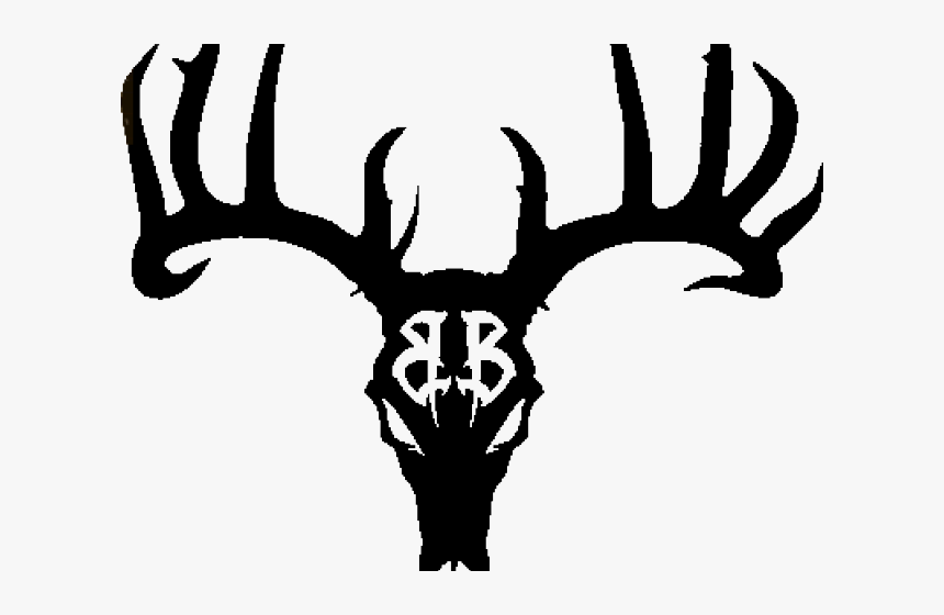 Deer Hunting Clipart - Deer Skull Clipart, HD Png Download, Free Download