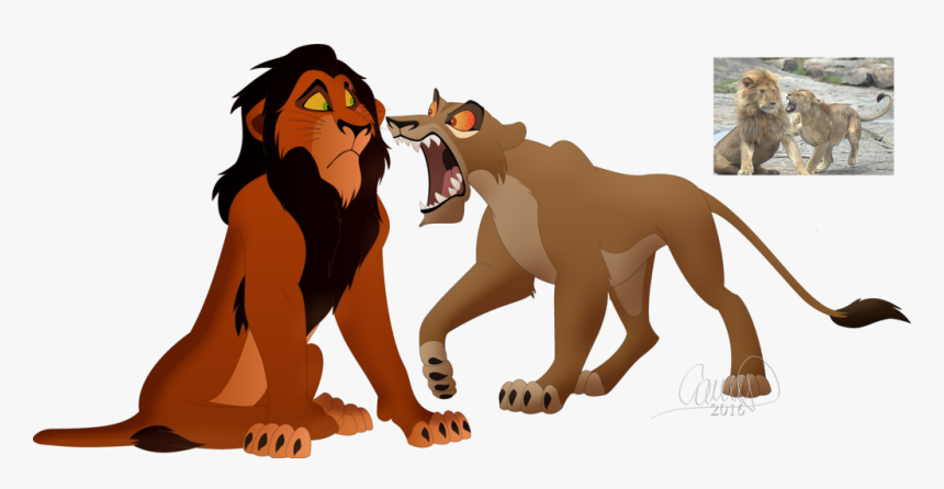 The Lion King Tiger Scar Simba, HD Png Download, Free Download