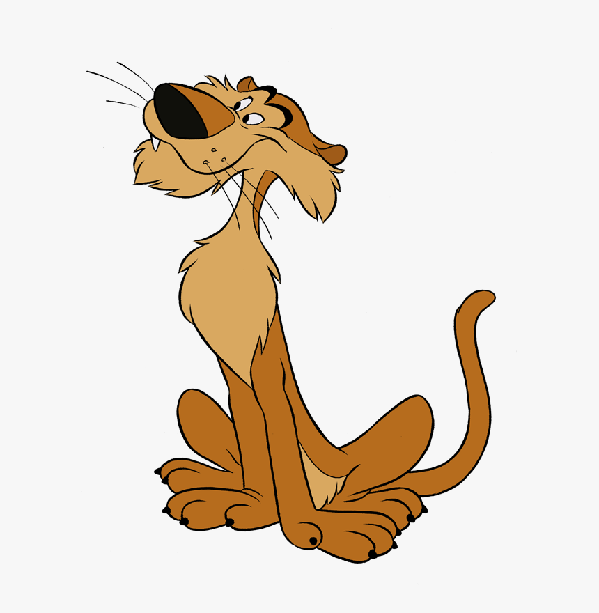 Cartoon Mountain Lion, HD Png Download, Free Download