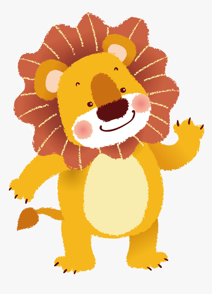 Lion Tiger Cartoon, HD Png Download, Free Download