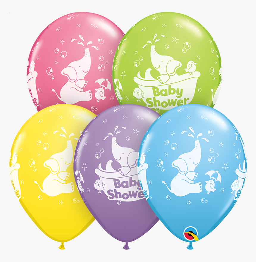 Baby Shower Elephant Png, Transparent Png, Free Download
