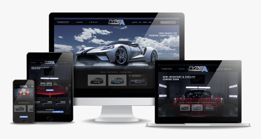 Responsive Car Dealer Websites, HD Png Download, Free Download