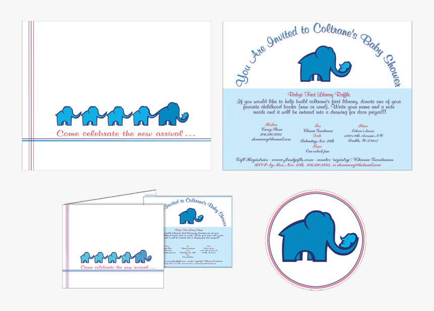 Transparent Baby Shower Elephant Png, Png Download, Free Download