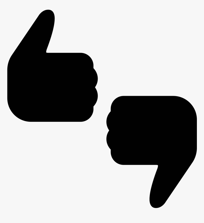 Transparent Thumbs Up And Down Png, Png Download, Free Download