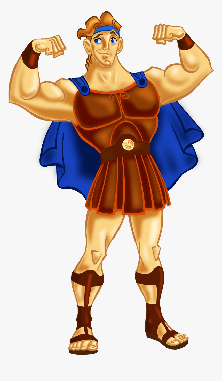 Hercules Strong Cartoon, HD Png Download, Free Download