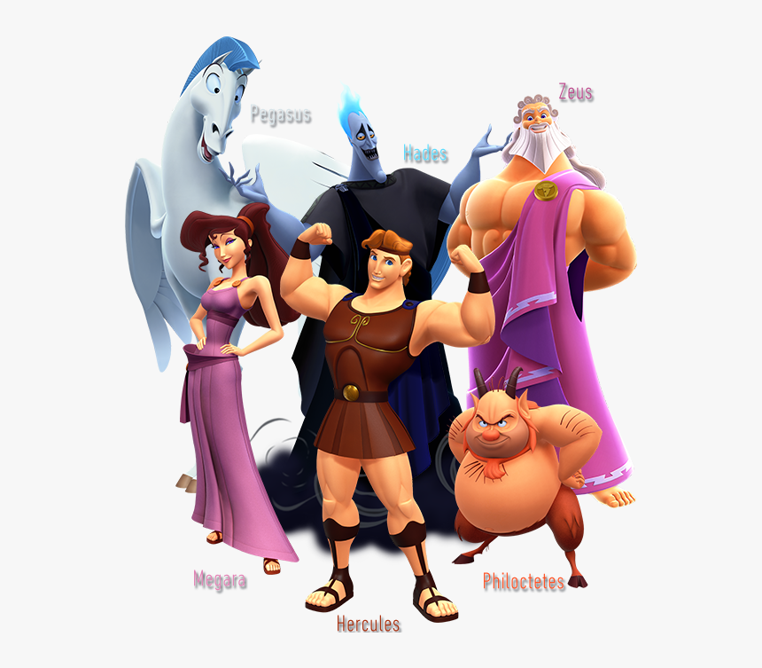 Hercules Characters - Kh3 - Png - Hecules Kh3 Transparent, Png Download, Free Download
