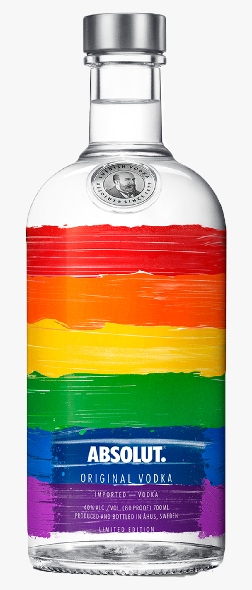 Absolut Rainbow Vodka 700ml, HD Png Download, Free Download