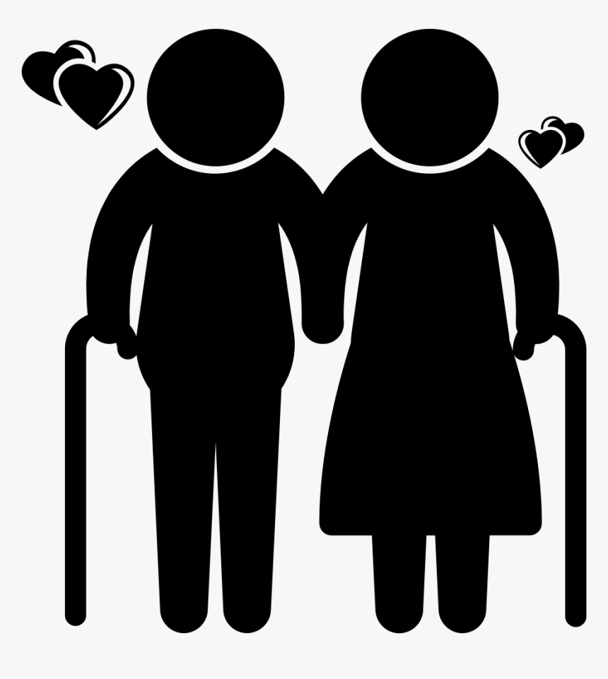 Elderly Couple, HD Png Download, Free Download