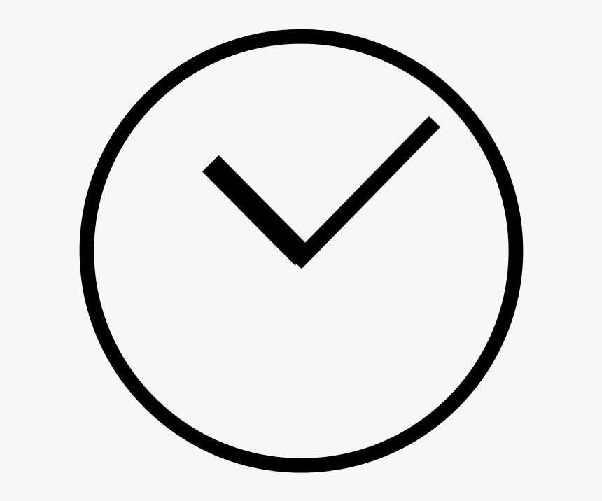 White Clock Png, Transparent Png, Free Download