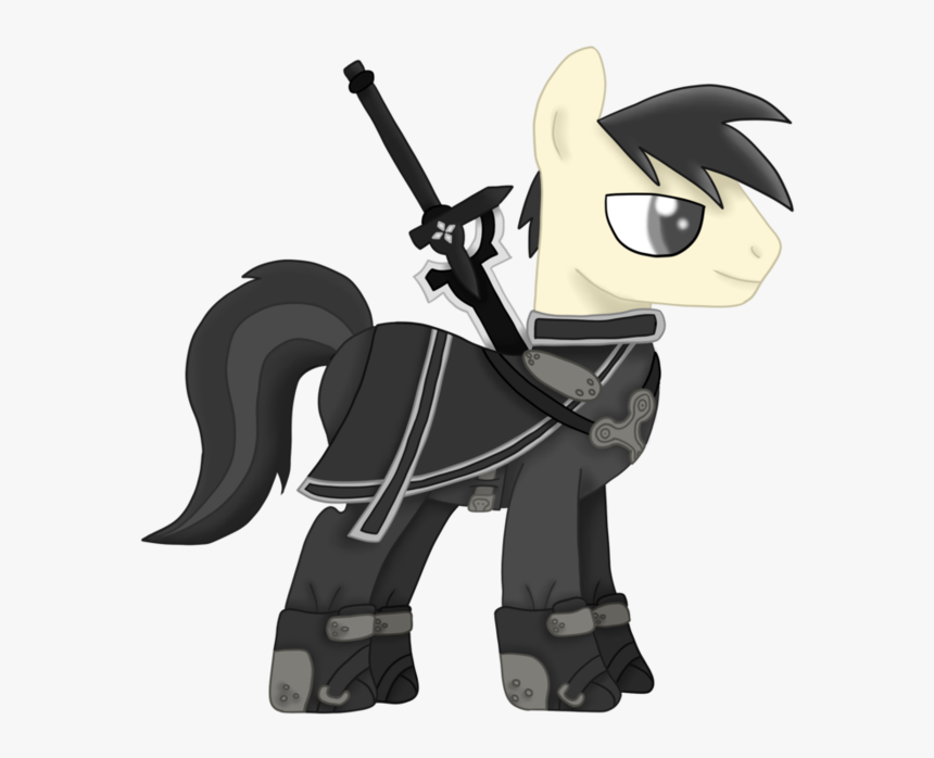 Kirito My Little Pony , Png Download, Transparent Png, Free Download