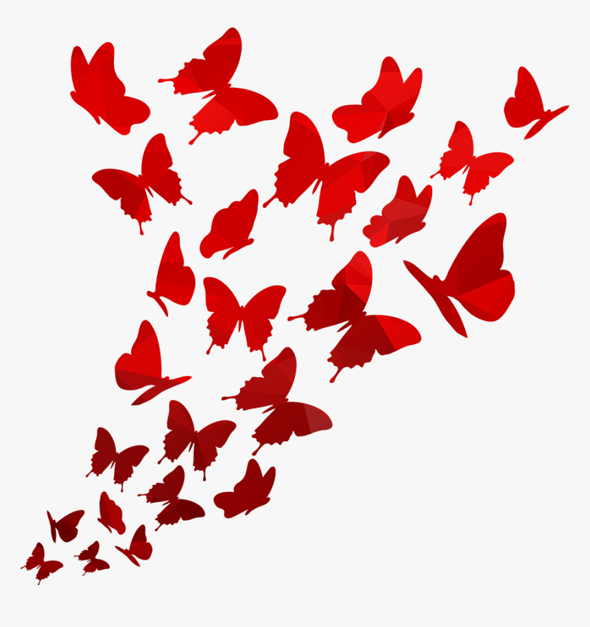 Red Butterfly Png Download, Transparent Png, Free Download
