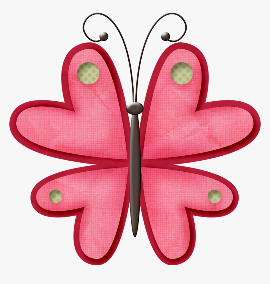 February Clipart Butterfly, HD Png Download, Free Download