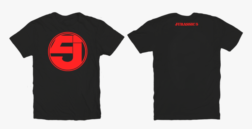 J5 Tshirt Mockup Black Red, HD Png Download, Free Download