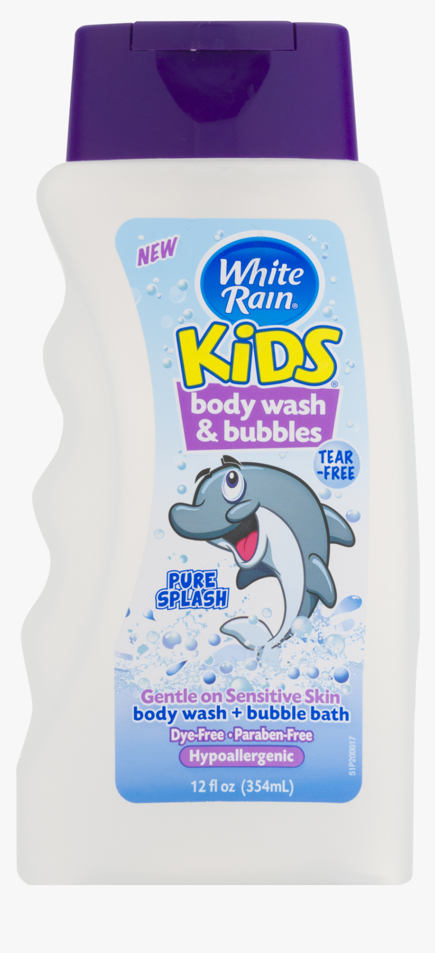 White Rain Kids Pure Splash Body Wash , Png Download, Transparent Png, Free Download