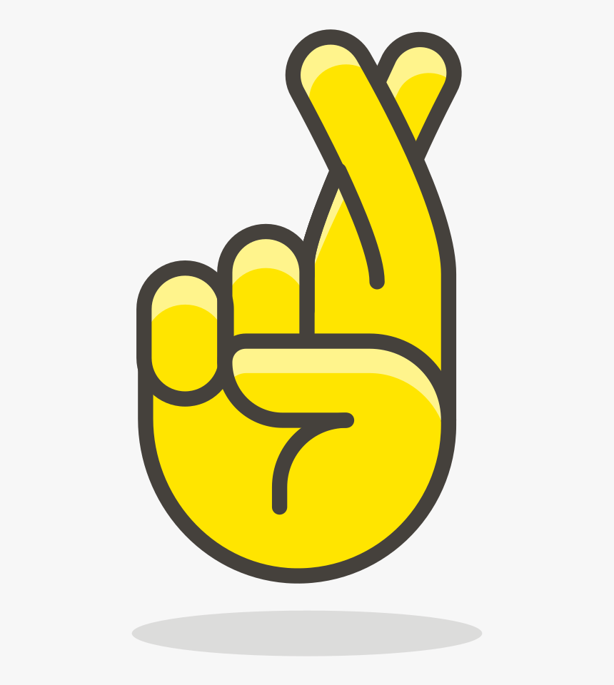 Transparent Fingers Crossed Png, Png Download - kindpng