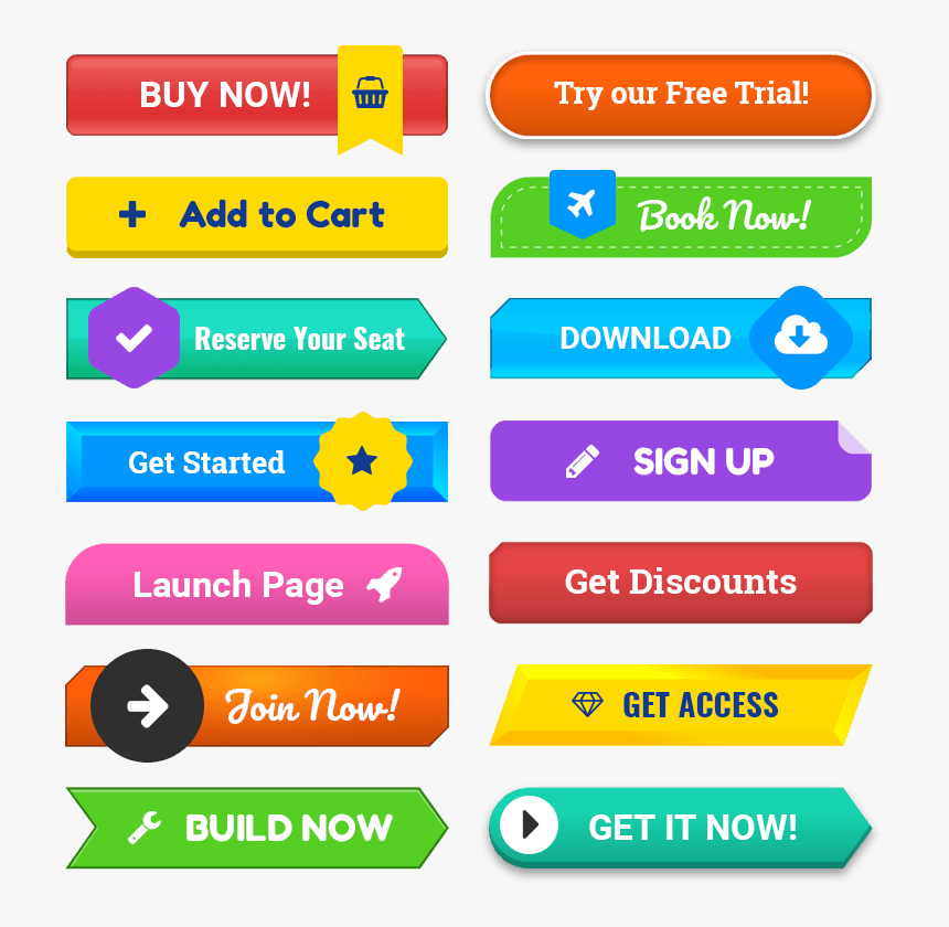 Book Now Button Png, Transparent Png, Free Download