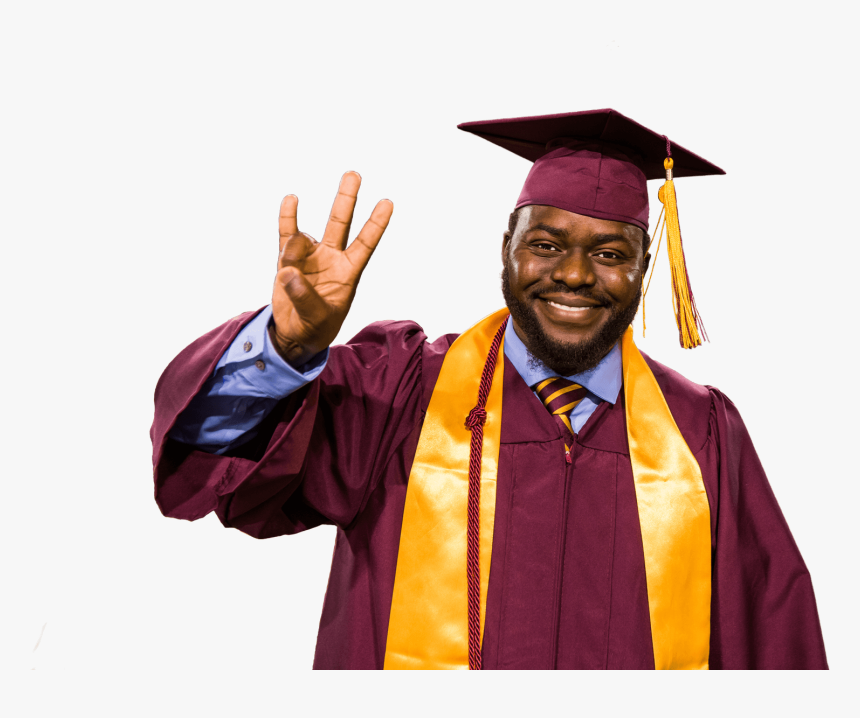 A Man Wearing A Graduation Hat, HD Png Download, Free Download