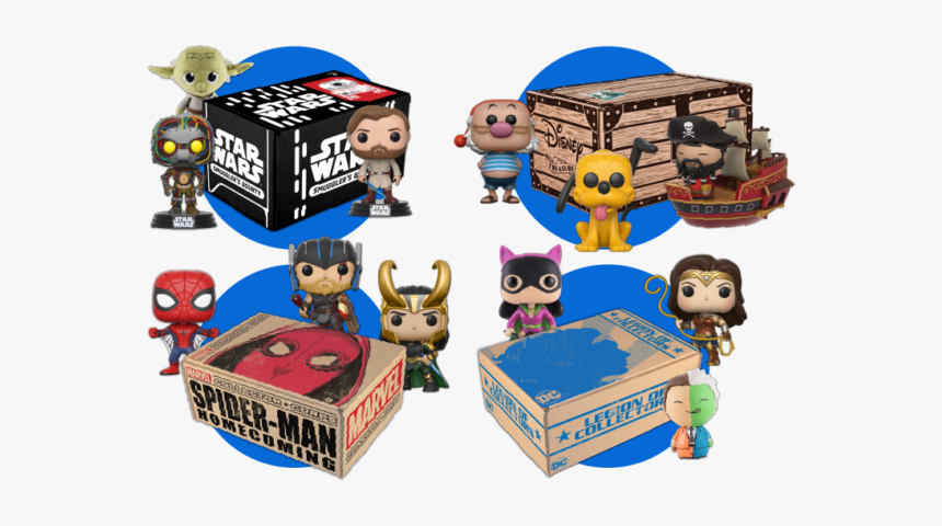 Past Funko Subscription Boxes, HD Png Download, Free Download
