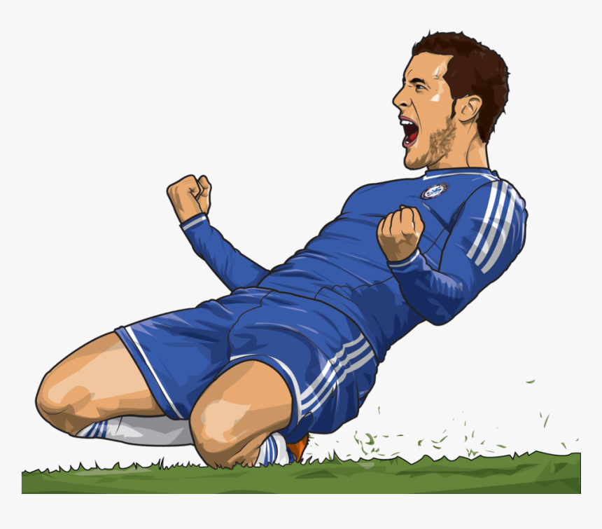 Eden Hazard Chelsea Clipart, HD Png Download, Free Download